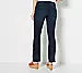 Laurie Felt Tall Silky Denim Bootcut Jeans- Indigo